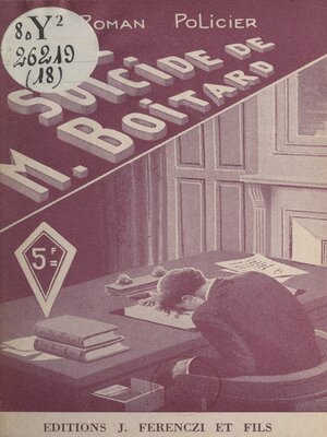 cover image of Le suicide de M. Boitard